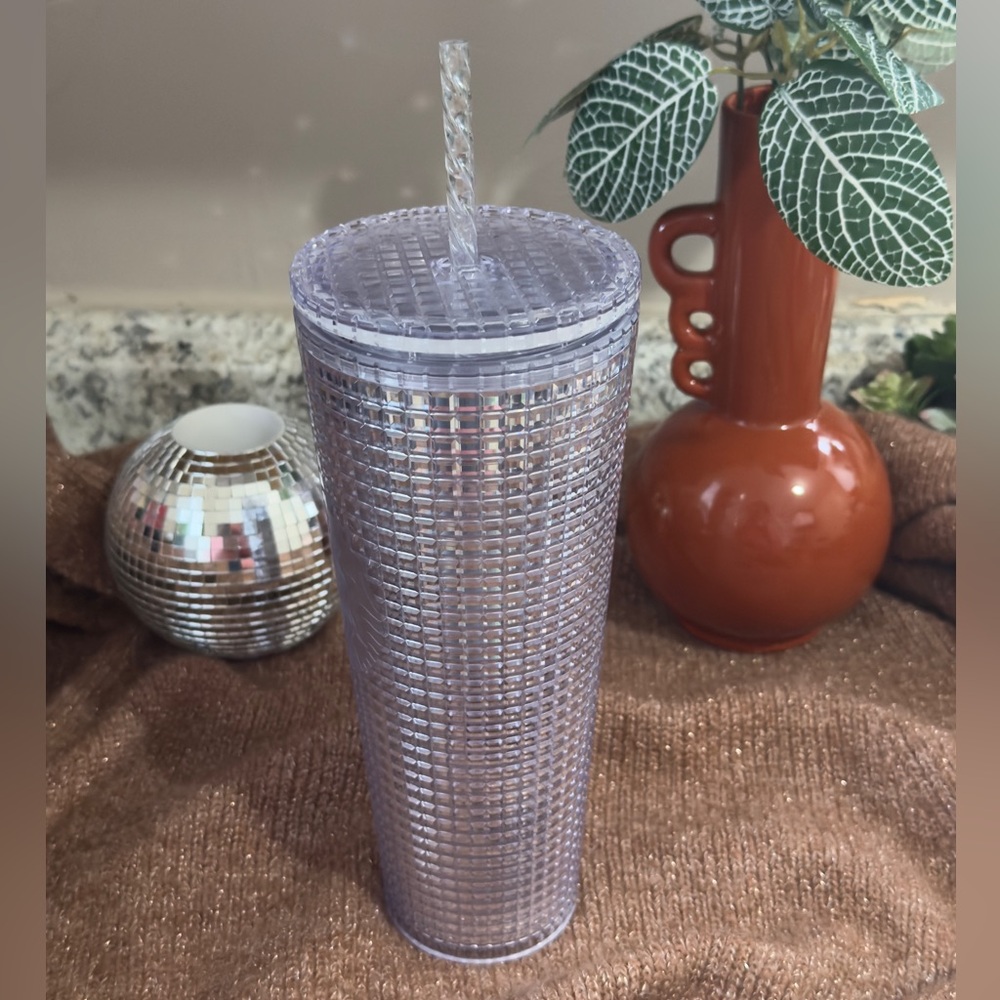 Silver ‘Disco’ Starbucks Cup
